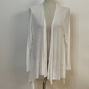 Eileen Fisher Thin Cardigan Sweater Size 2X White
